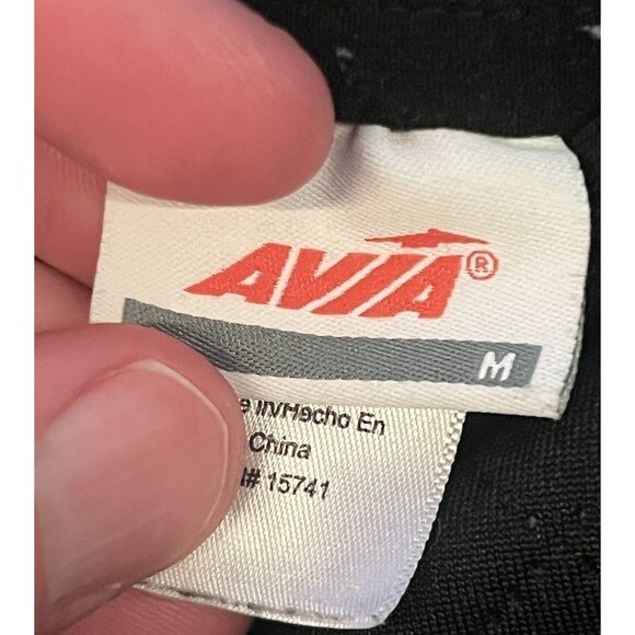 Avia Athletic Women’s Size Medium Athleisure Hooded Track Jacket Black - Picture 5 of 6